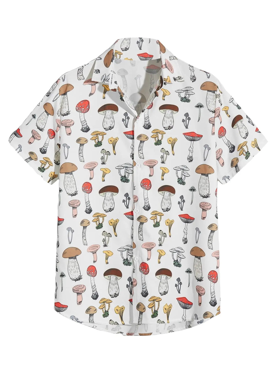 Heren Shirt | Korte Mouw | Bloemenprint | Zomer