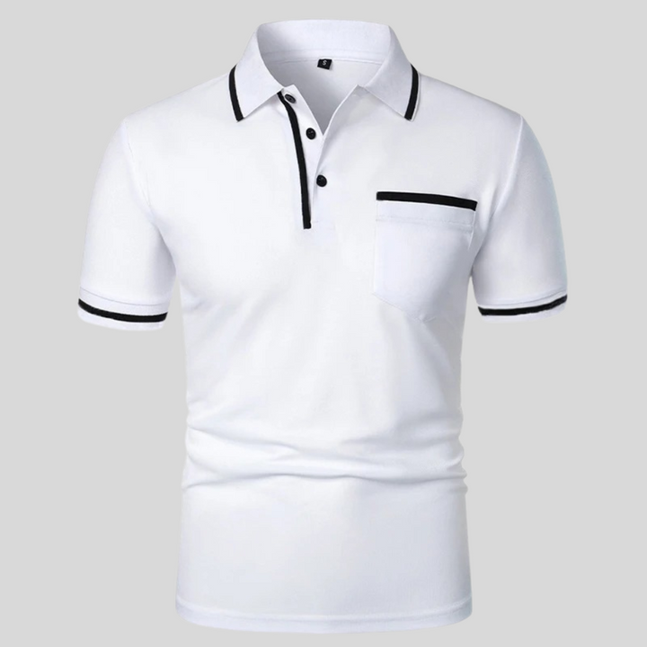 Heren Polo | Elegant | Met Borstzak | Zomer