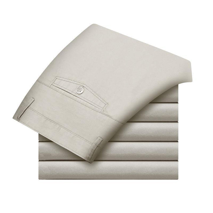 Geraffineerde Stretch broek voor Heren met Katoenmix en elegante stijl | Wout