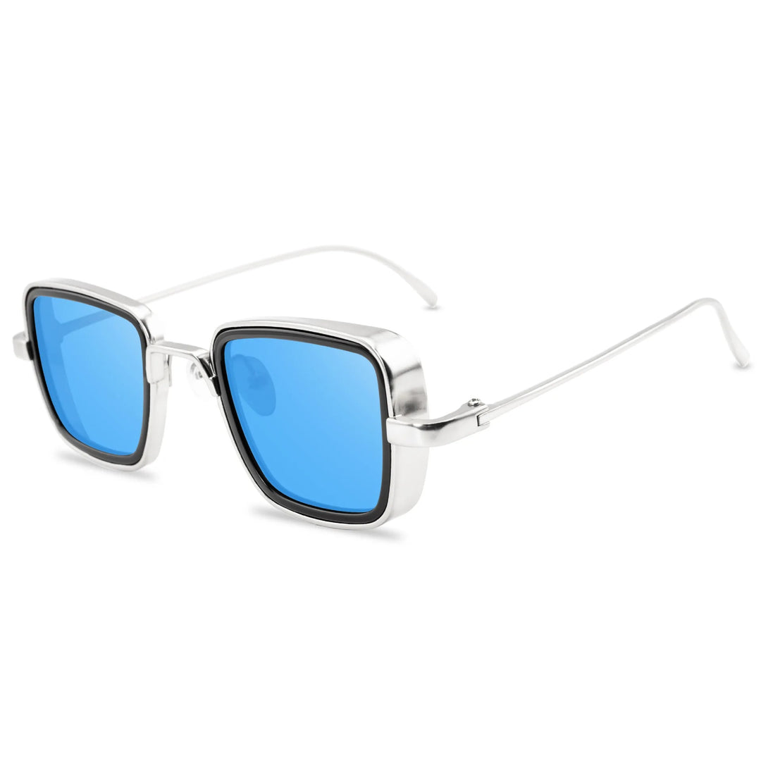 Heren Zonnebril | Retro | Vierkant Design | Zomer