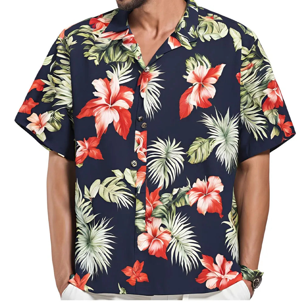 Heren Shirt | Oversized | Borstzak | Zomer