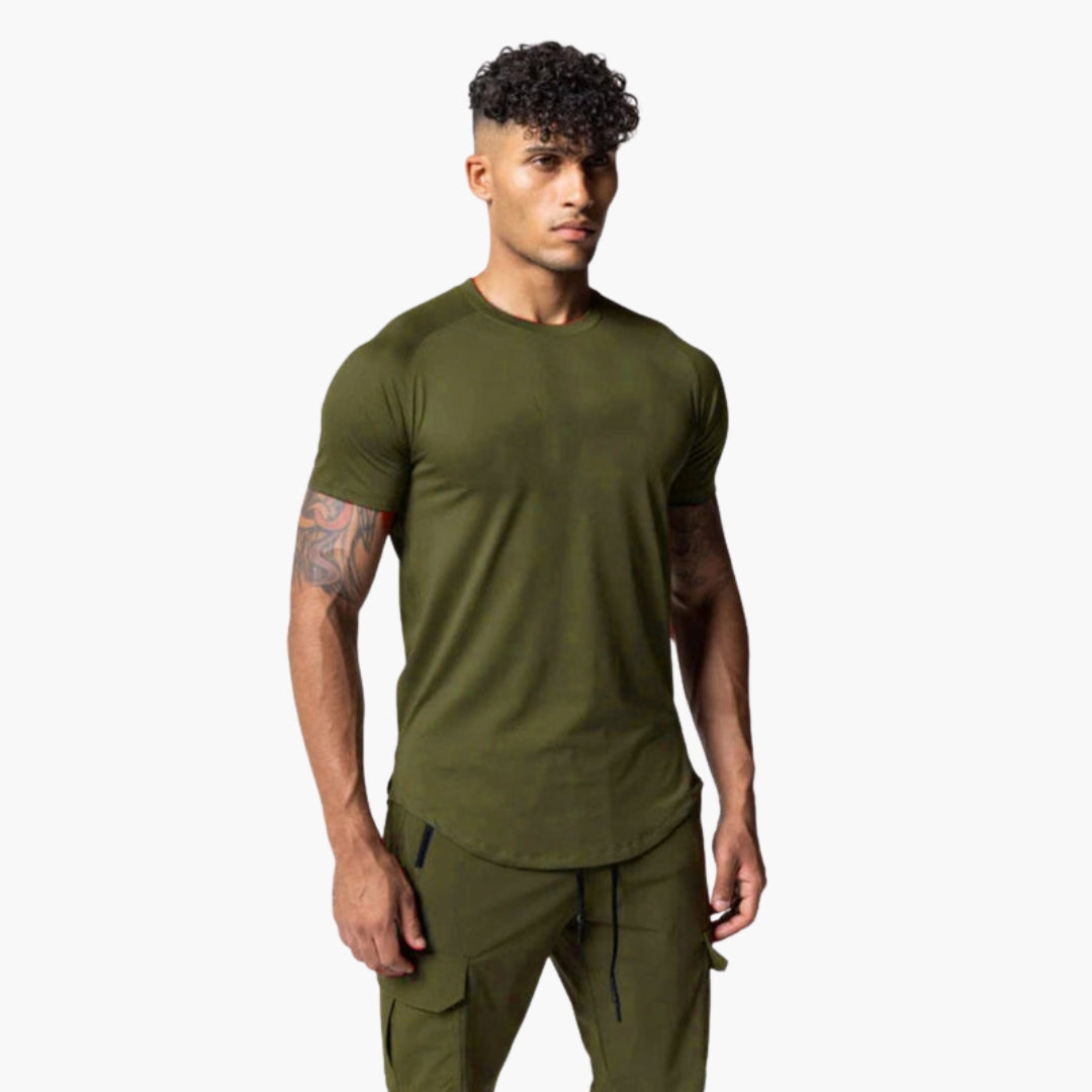 Heren T-Shirt | Slimfit | Korte Mouw | Zomer