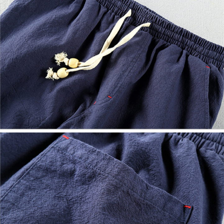 Heren Broek | Tapered | Hoge Taille | Zomer