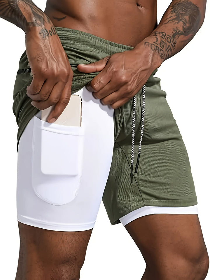 Heren Casual Atletische Shorts | Ademend & Lichtgewicht | Trekkoord Tailleband