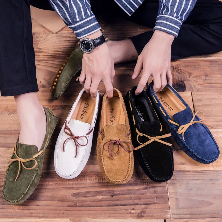 Heren Loafers | Echt Leer | Zachte Zool & Comfort | Casual Rijschoen