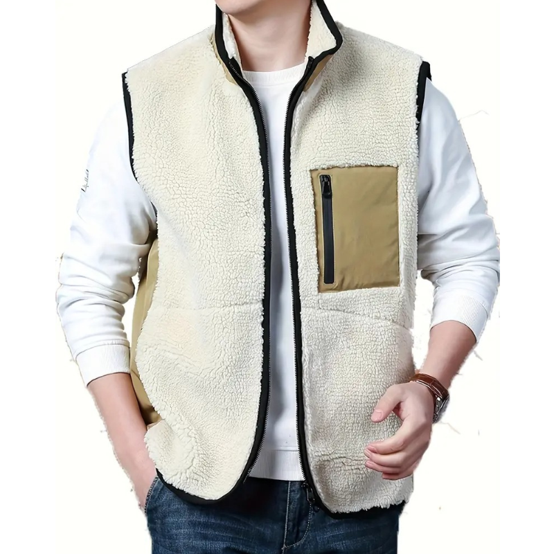 Heren Bodywarmer | Winter Vest | Ademend & Casual | Met Ritszakken