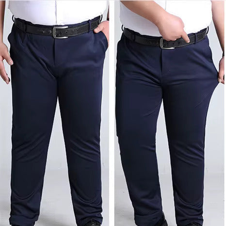 Heren Broeken | Zakelijk Casual | Elastisch & Ademend | Grote Maten & Comfort Fit