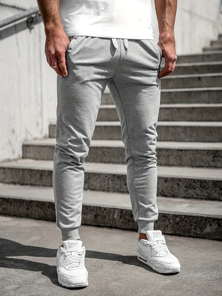Heren Joggingbroek | Atletisch & Comfortabel | Zakken & Trekkoord