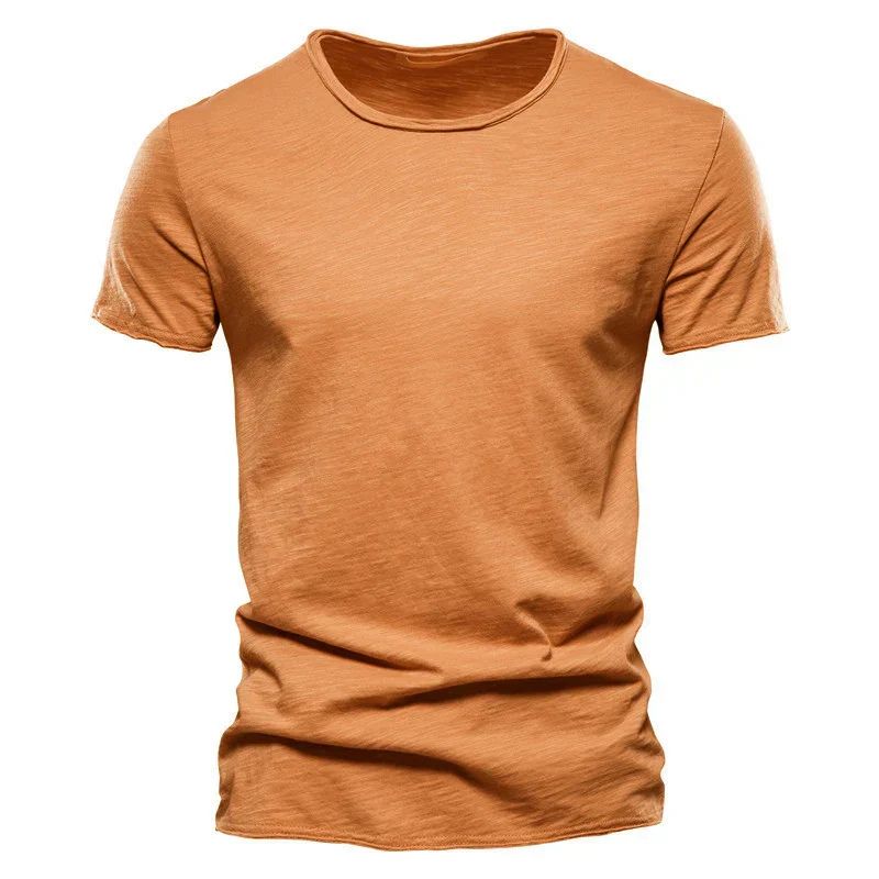 Heren T-shirt | Slim Fit Pasvorm | Ademend Katoen | Korte Mouw | Casual Top