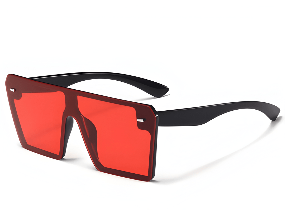Heren Zonnebril | Oversized | Spiegelglas | Zomer