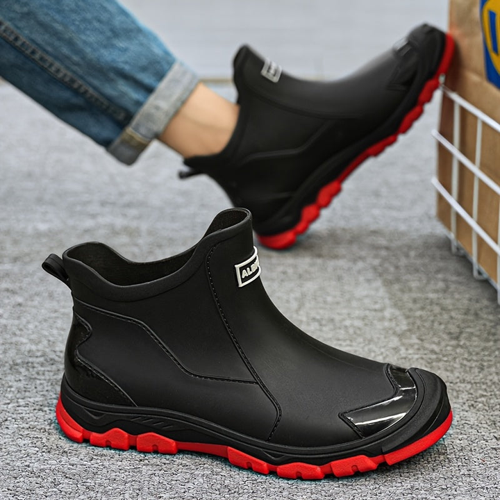 Waterschoenen Heren | Slip-On Regenlaarzen | Waterproof & Antislip