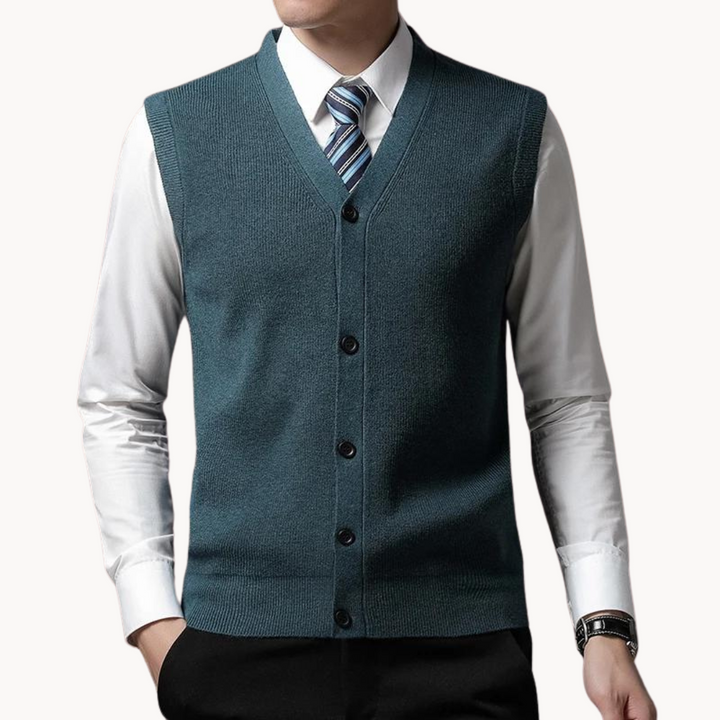 Strak Pierre Trench Vest voor heren met moeiteloze elegantie en moderne stijl | Jack