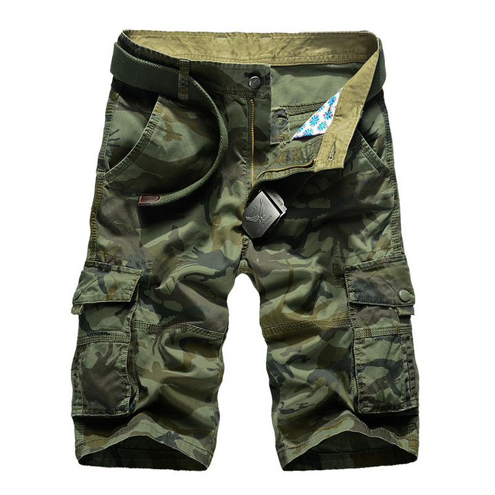 Heren Cargo Short | Straight | Grote Zakken | Zomer