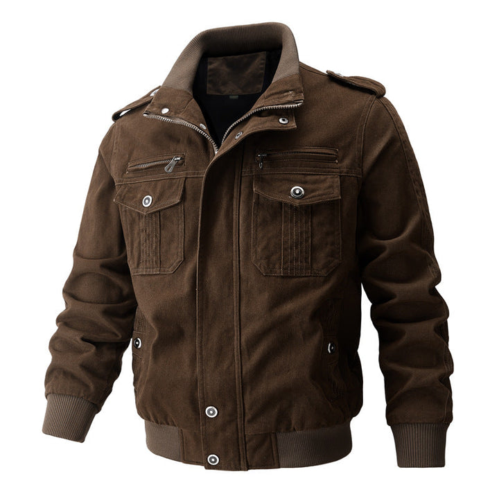 Tussenjas Heren | Cargo | Met Knoopjes | Lente
