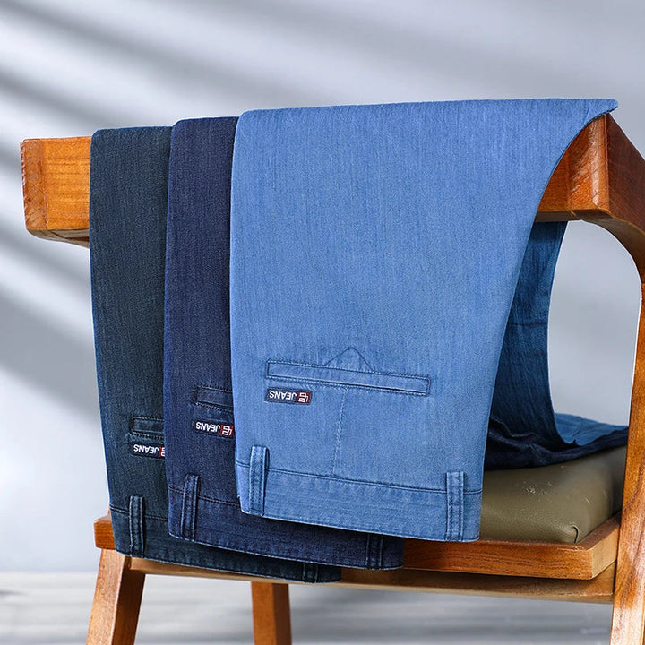 Heren Spijkerbroek | Hoge Taille | Losse Pasvorm | Jeans