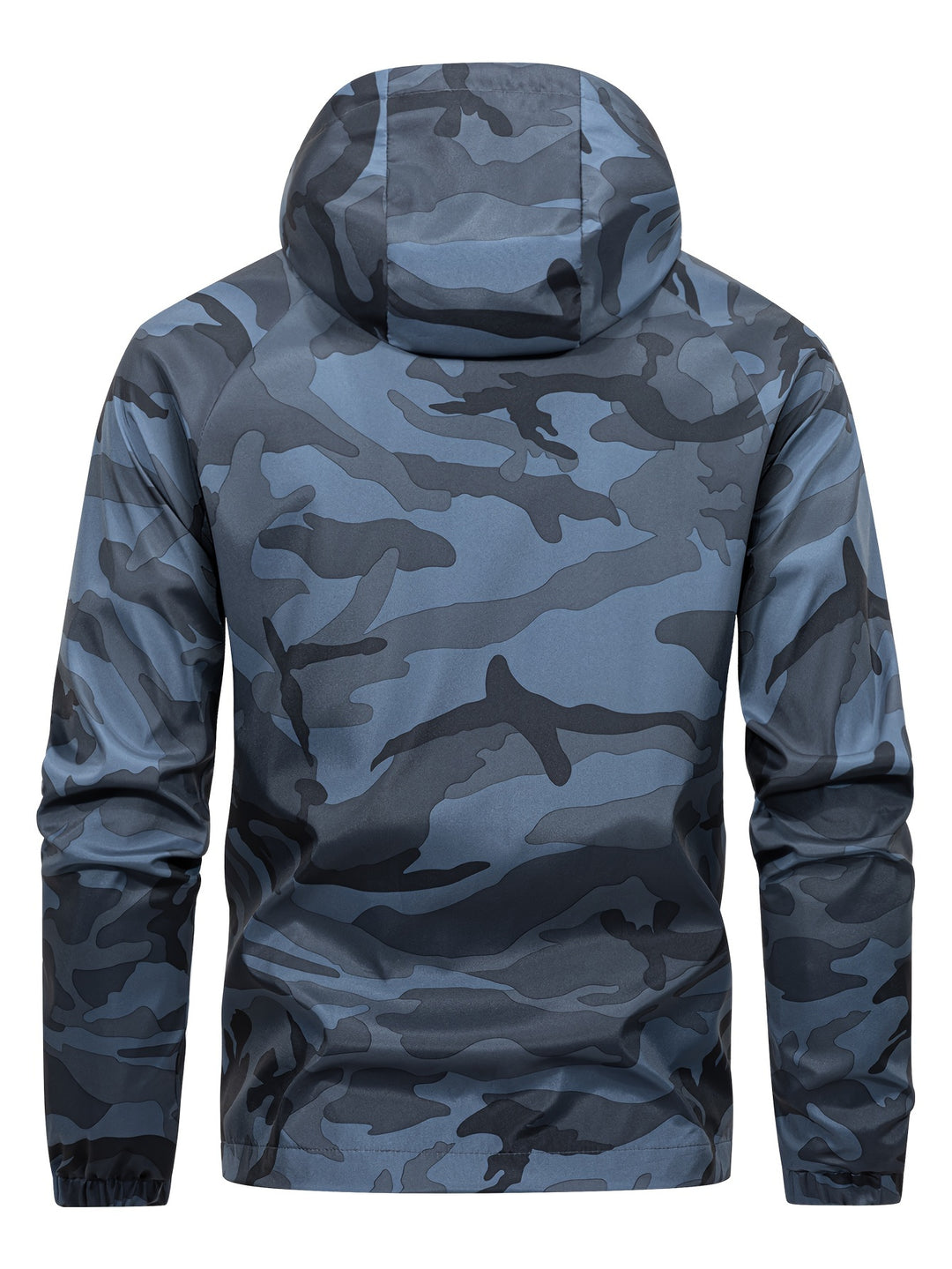 Heren Windjack | Camouflageprint & Capuchon | Duurzaam & Functioneel