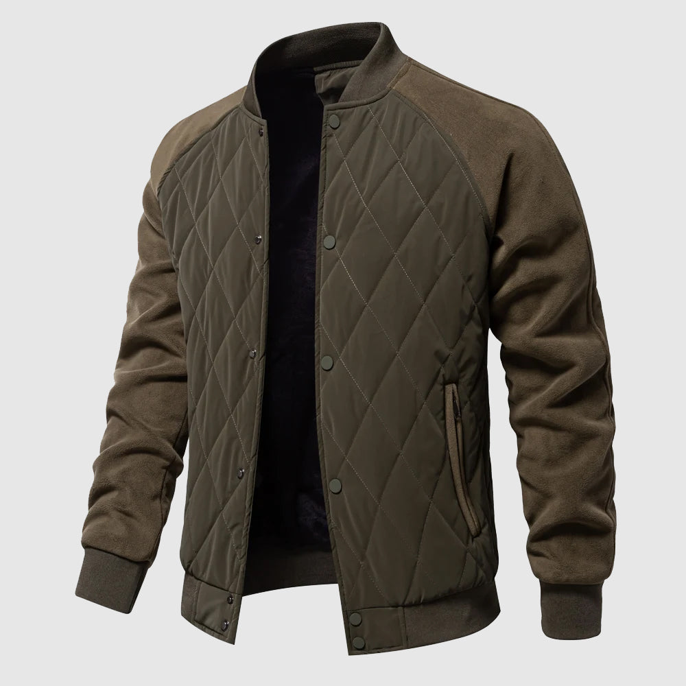 Slanke fleece jas voor heren met comfort en moderne stijl | Liam