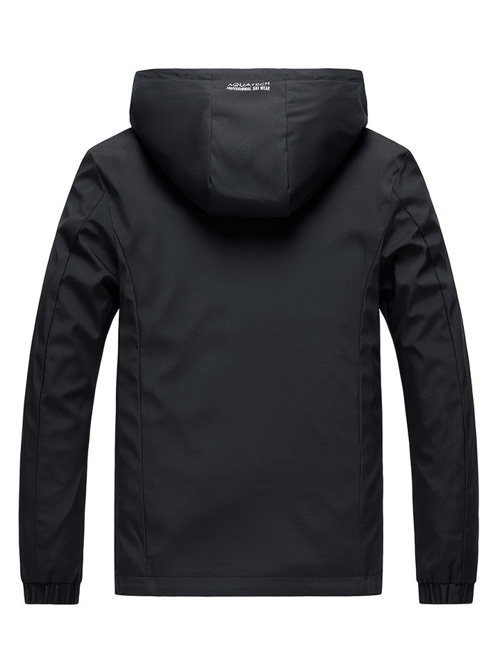 Heren Hooded Jack | Stijlvol & Winddicht | Lente Sport & Outdoor | Ritssluiting