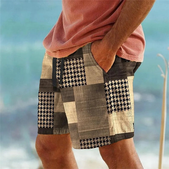 Heren Short | Vintage | Trekkoord | Zomer