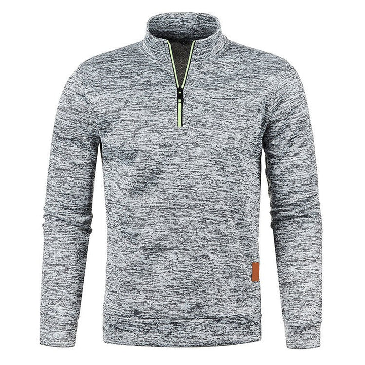Truien Heren | Stijlvolle Coltrui Heren met Half Zip | Warme Wintertrui