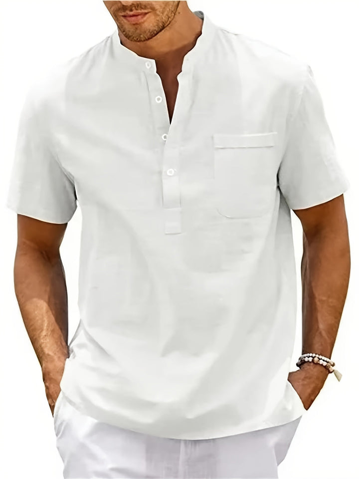 Heren Shirt | Elegant | Korte Mouw | Zomer