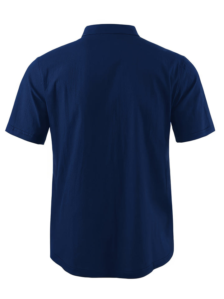 Heren Shirt | Elegant | Korte Mouw | Zomer