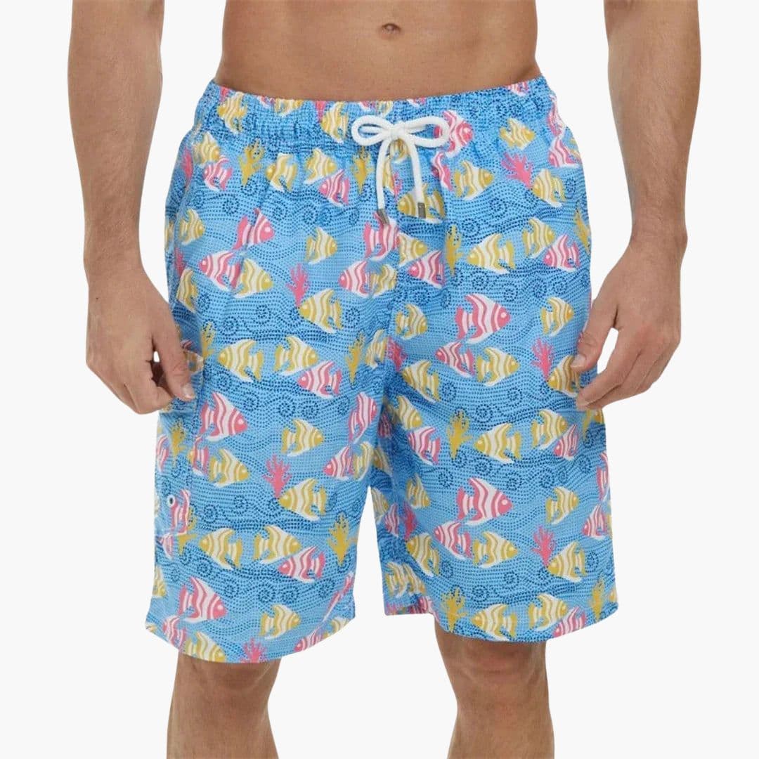 Heren Zwembroek | Retro | Trekkoord | Zomer