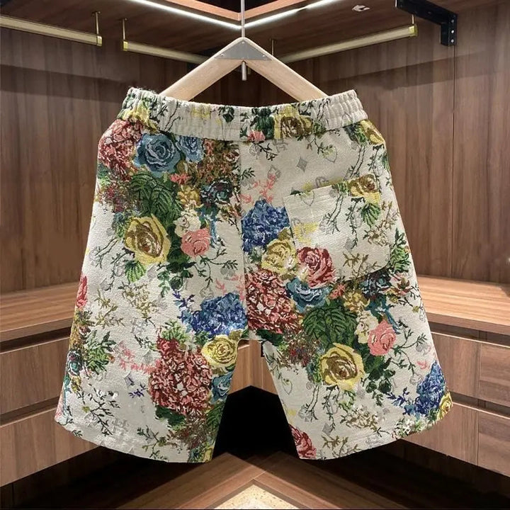 Heren Short | Vintage | Trekkoord | Zomer
