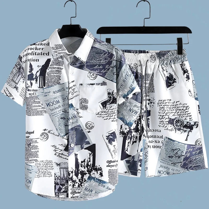 Heren Set | Casual | Korte Mouw | Zomer