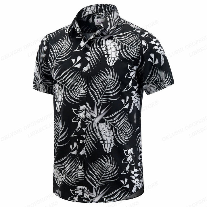 Heren Shirt | Hawaiiaanse Print | Resortstijl | Zomer
