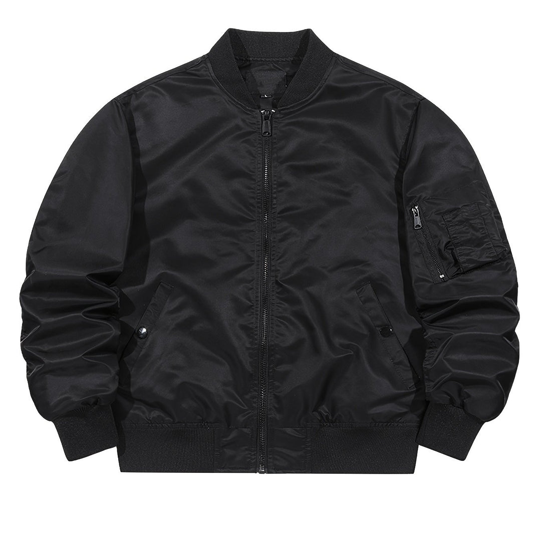 Heren Jas | Oversized | Mouwzak Rits | Lente