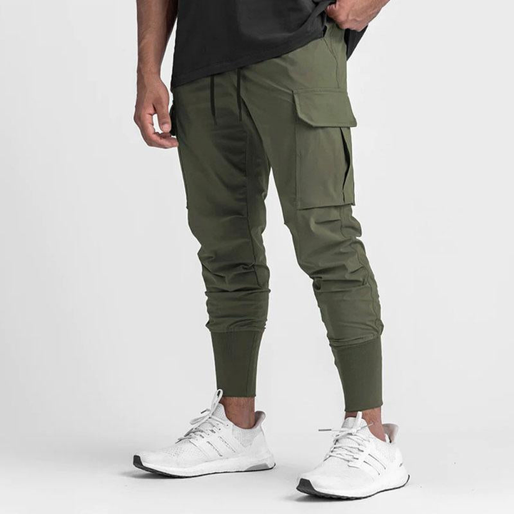 Cargobroeken Heren| Sportieve Joggingbroek | Met Zakken | Heren Kleding