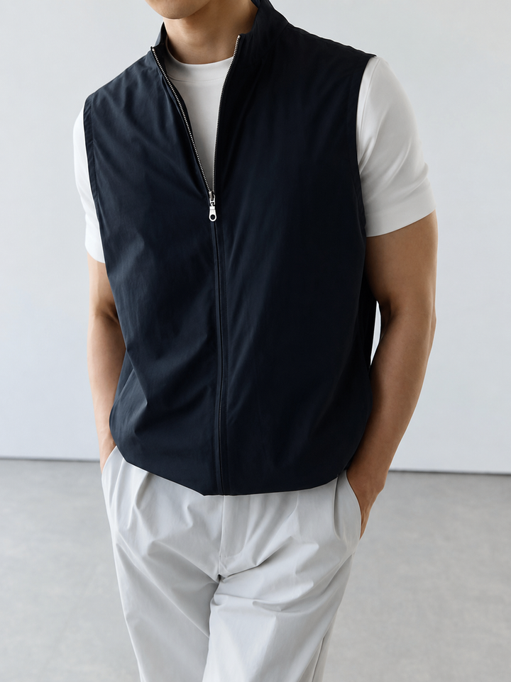 Heren Bodywarmer | Straight | Met Ritssluiting | Zomer