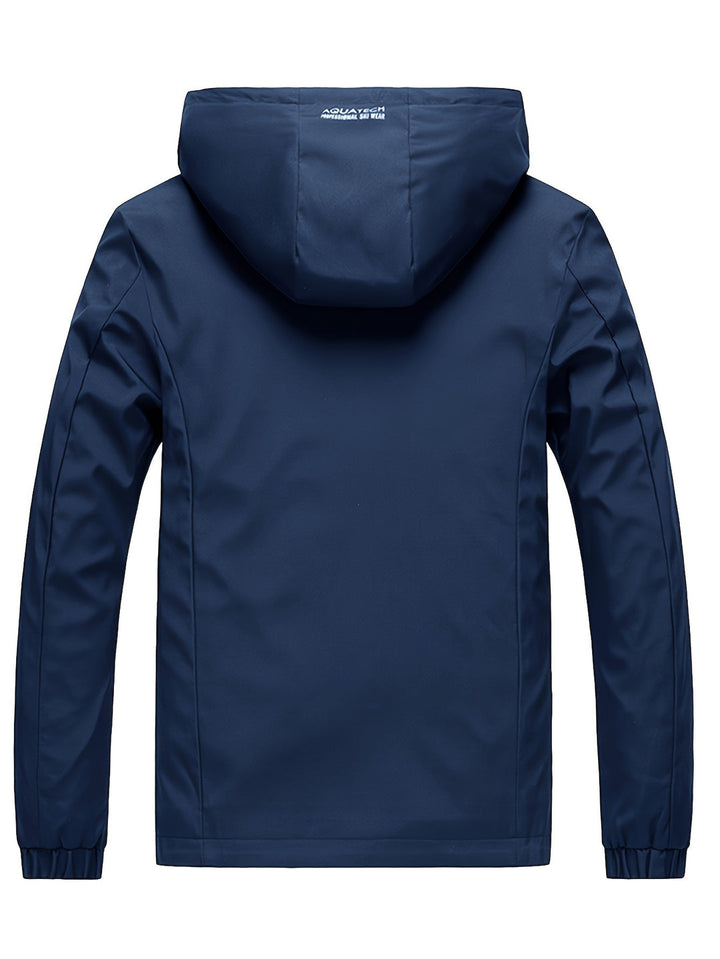 Heren Hooded Jack | Stijlvol & Winddicht | Lente Sport & Outdoor | Ritssluiting