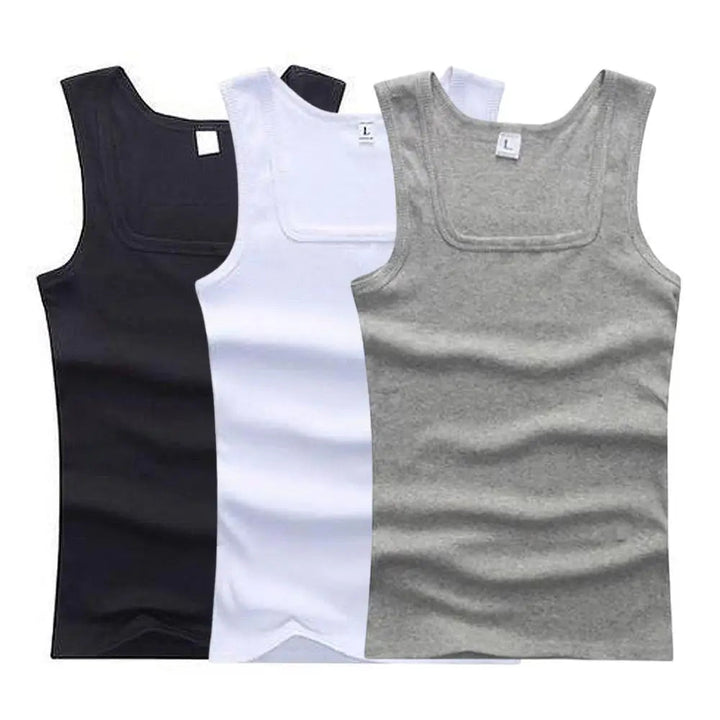 Heren Tanktop | Onderhemd | Aansluitende Pasvorm | Vrije Tijd