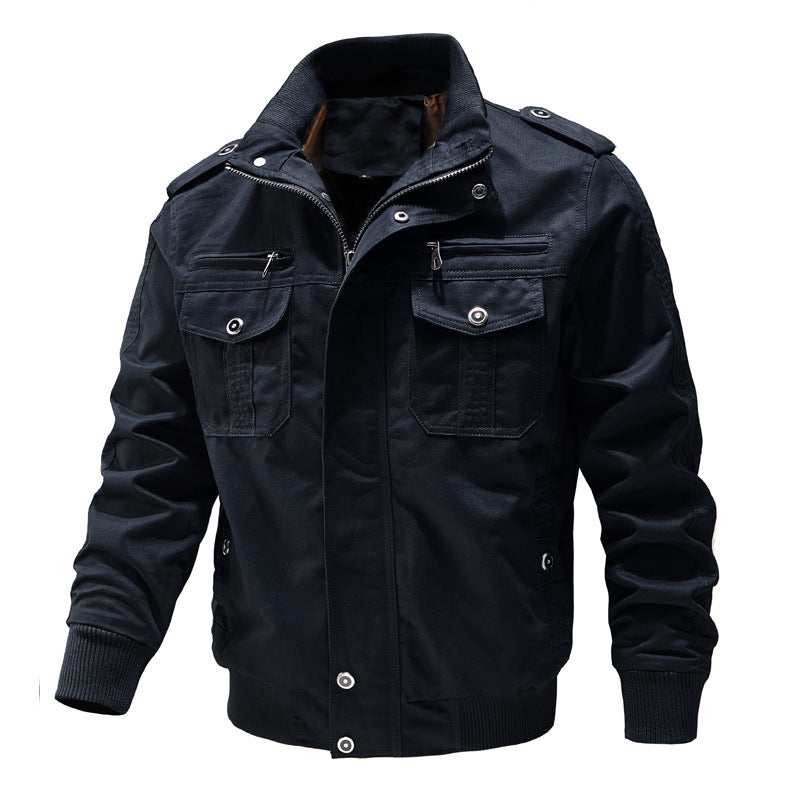 Tussenjas Heren | Cargo | Met Knoopjes | Lente