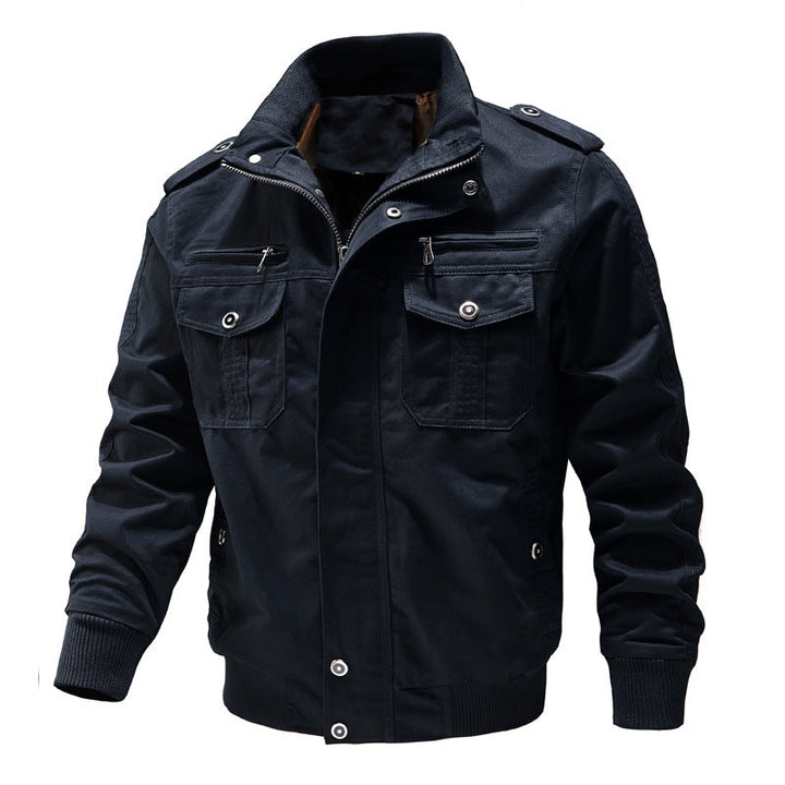 Tussenjas Heren | Cargo | Met Knoopjes | Lente