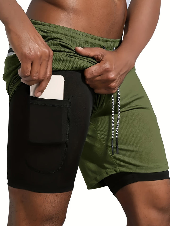Heren Casual Atletische Shorts | Ademend & Lichtgewicht | Trekkoord Tailleband