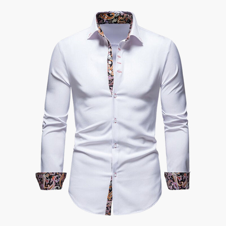 Heren Shirt | Slimfit | Met Knoopjes | Lente