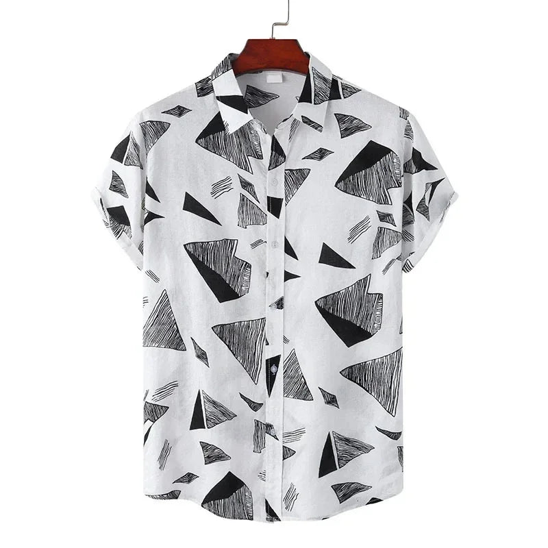 Heren Shirt | Retro | Met Knoopjes | Zomer