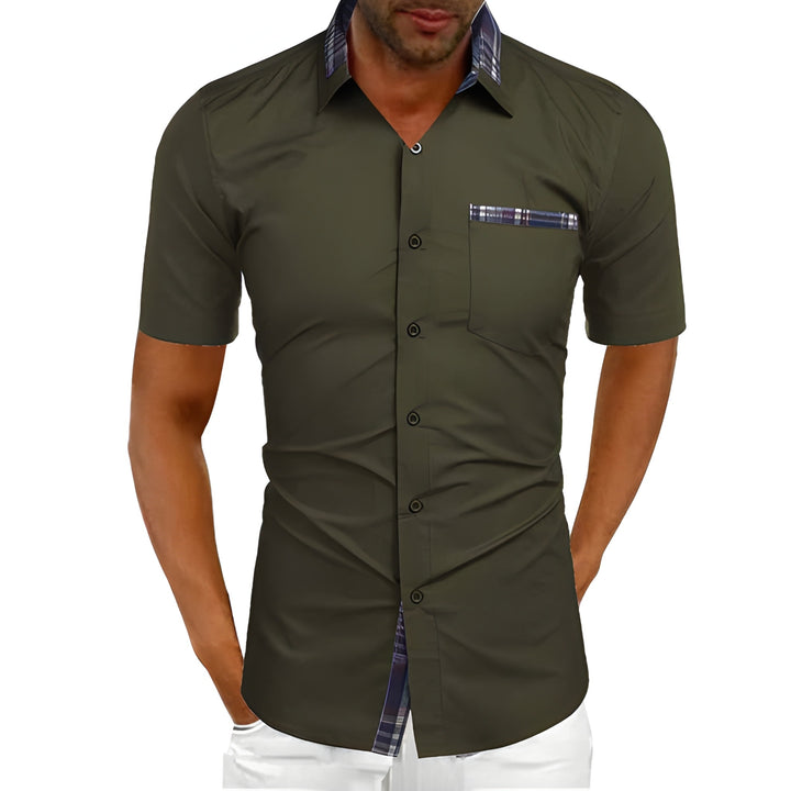 Heren Overhemd | Korte Mouwen & Stijlvol | Voor Elke Gelegenheid | Comfort Fit