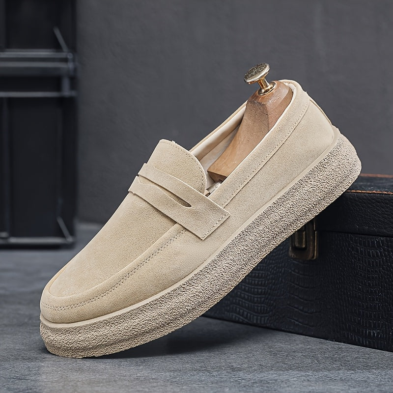 Heren Loafers | Vintage Streetstyle | Ronde Neus & Comfortabel | All-Season