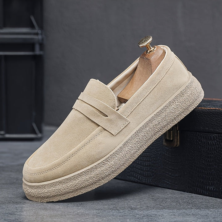 Heren Loafers | Vintage Streetstyle | Ronde Neus & Comfortabel | All-Season