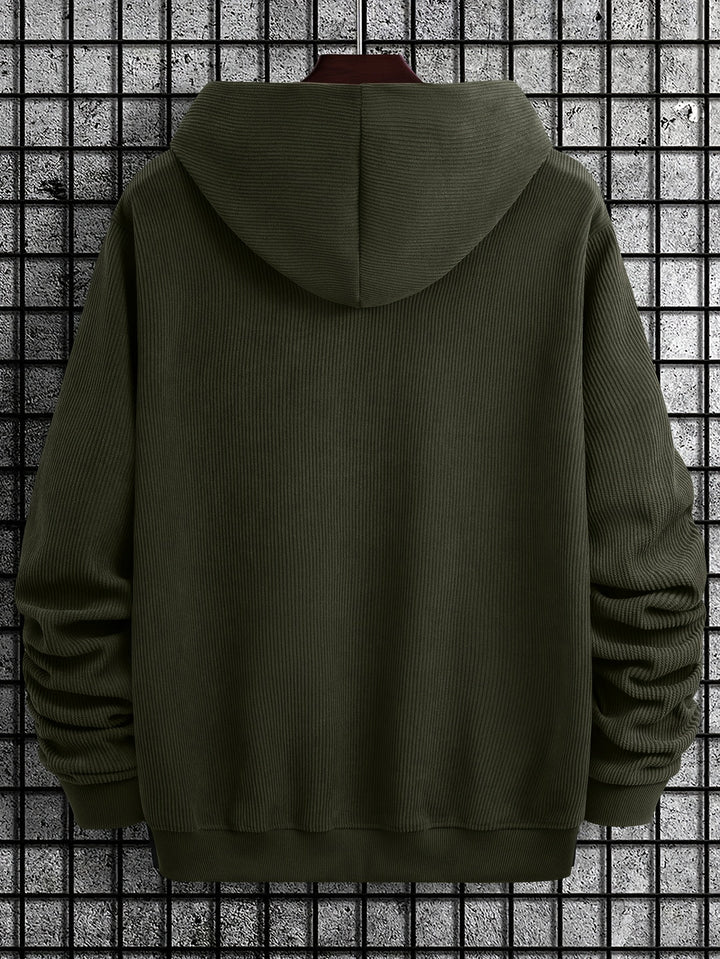 Heren Hoodie | Zacht & Warm | Losse Pasvorm | Herfst/Winter