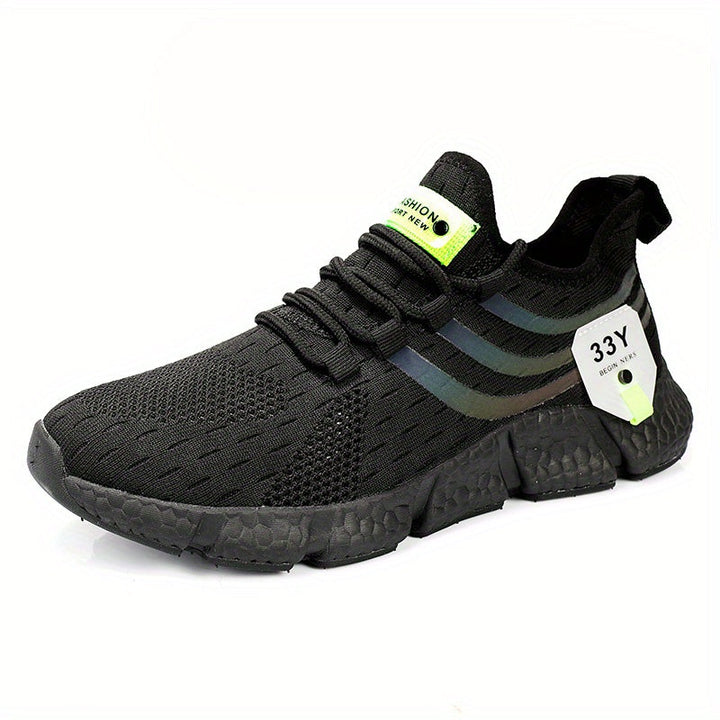 Heren Sportschoenen | Ultralicht & Ademend Mesh | Popcorn TPR Zool | Voor Gym & Hardlopen – All-Season