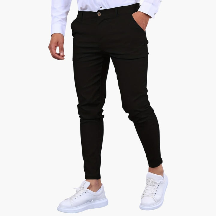Heren Broek | Slimfit | Smalle Pijpen | Zomer