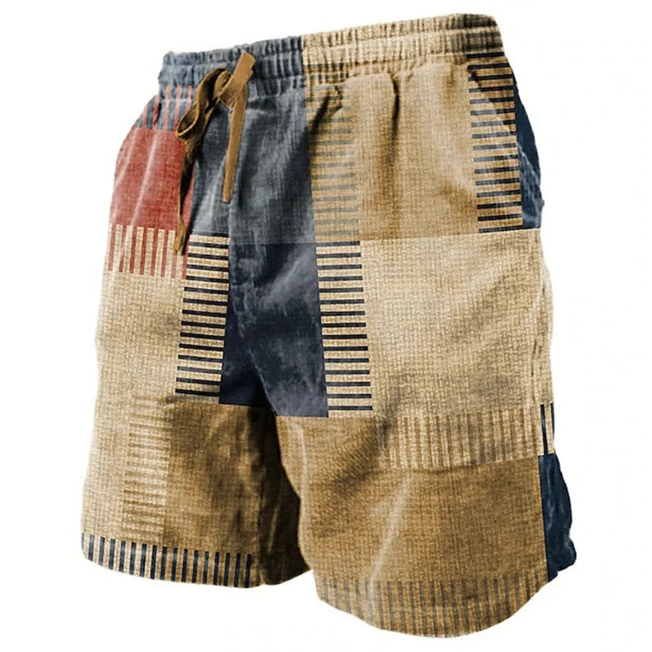Heren Short | Retro | Trekkoord | Zomer