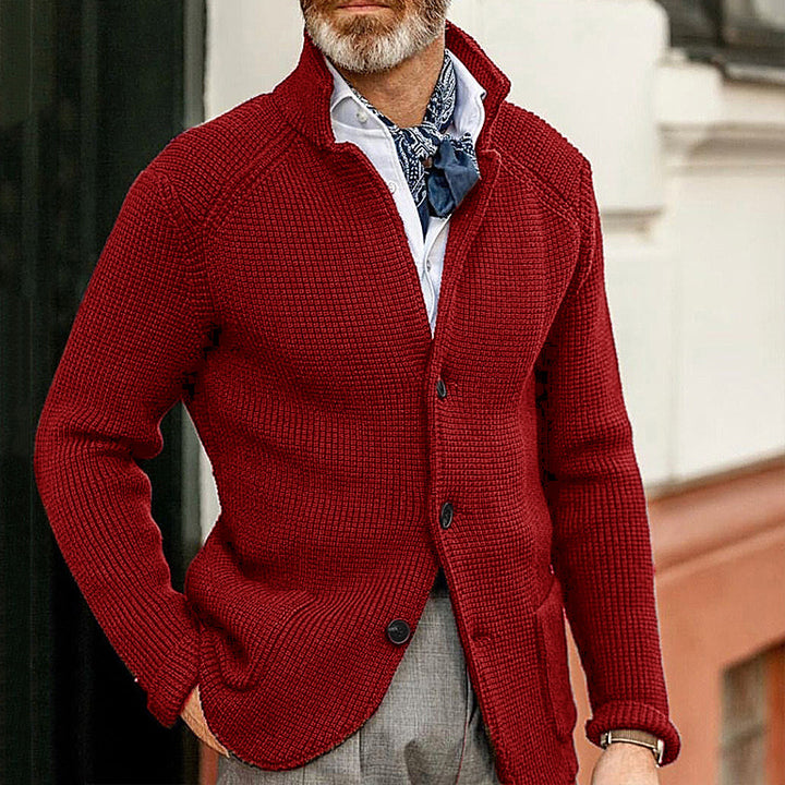 Vest Heren | Klassiek & Casual | Gebreid met Knoopsluiting | Stijlvolle Kleding