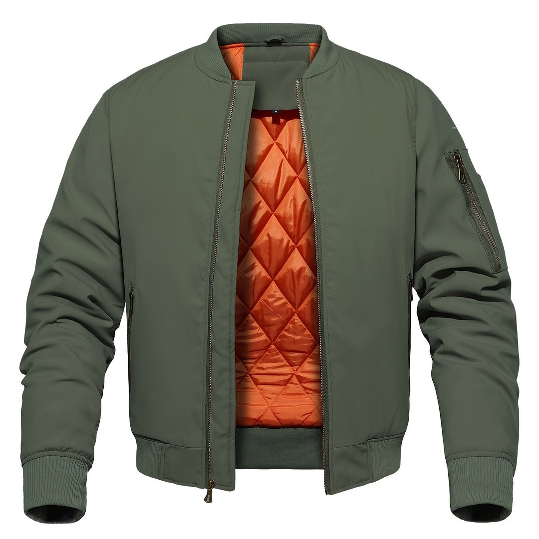 Heren Jas | Oversized | Met Rits | Lente