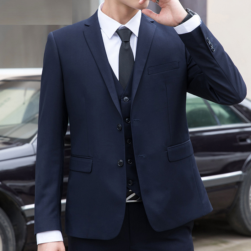Heren Set | Elegant Slimfit | Klassiek Met Knoopjes | Lente